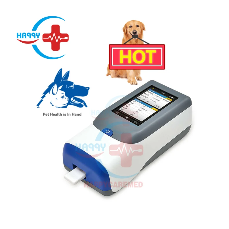 

HC-R065B Vet Touch Screen Canine Prog Handheld Dog Progesterone test Analyzer for Animal
