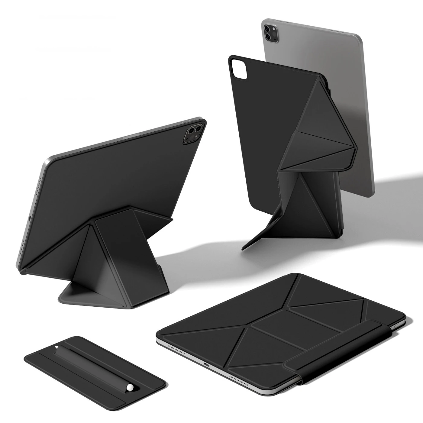 Dynamische Folio-Hülle für iPad Pro 13 11 Hülle 2025 M5 M4 2026 Funda Hülle für iPad Air 13 11 Cover 11./10. Generation Mini A17 6 Pro 12.9