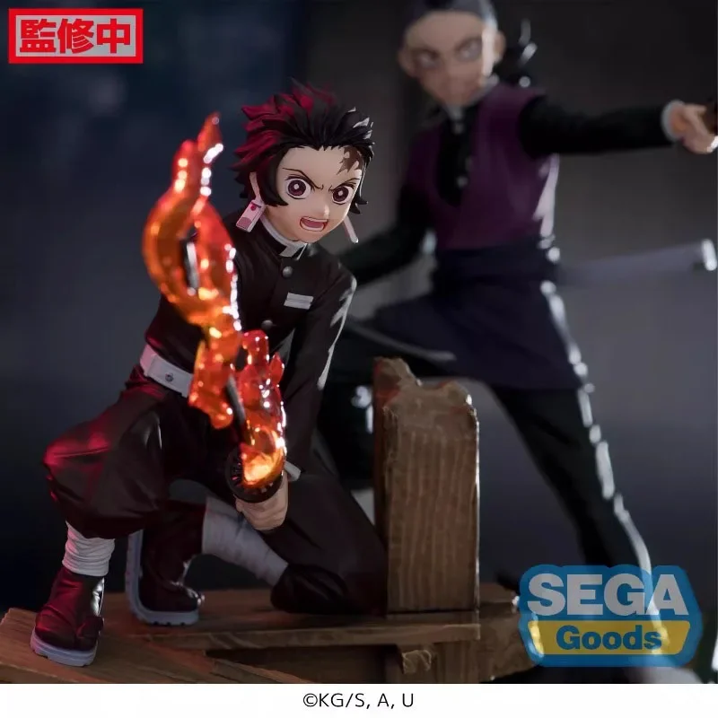 Sega Original Demon Slayer Kamado Tanjirou Kamado Nezuko Xross Link Anime Action Figures Toys for Boys Girls Kids Gift