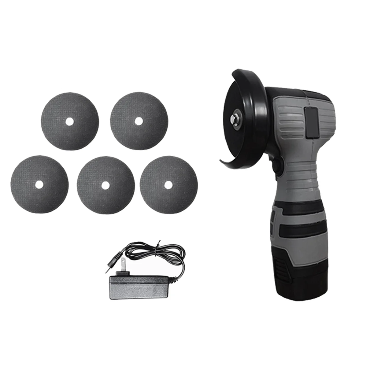 

Multifunctional Angle Grinder Small Grinding Machine Portable Lithium Battery Polishing Angle Grinder US Plug
