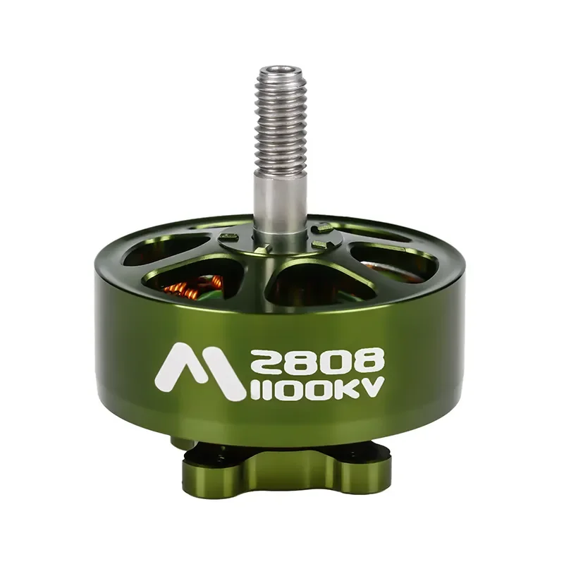 4 adet Flashhobby M2808 2808 1100KV 3-6S yüksek hızlı fırçasız motor uzun menzilli RC FPV yarış Drone