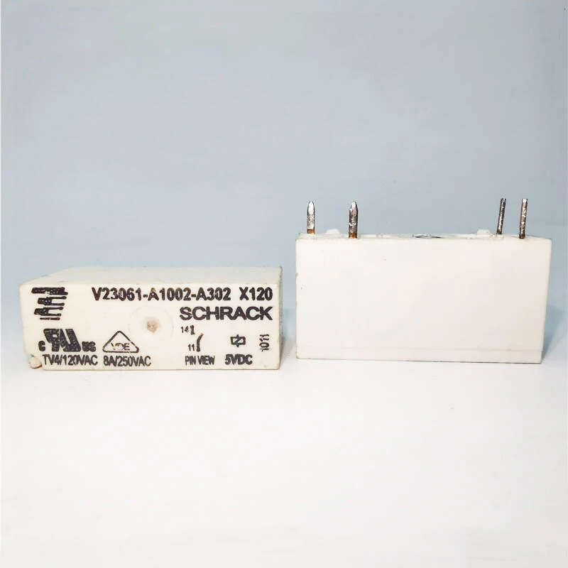 HOT NEW V23061-A1002-A302 V23061A1002A302 5VDC DC5V 5V 10A relay 4PIN