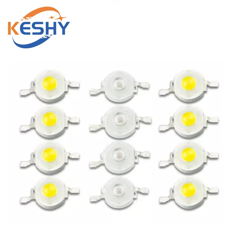 5PCS 1W 3W 5W LED High Power LEDs Cold White Natural White Warm White RGB Red Green Blue Yellow Light Source