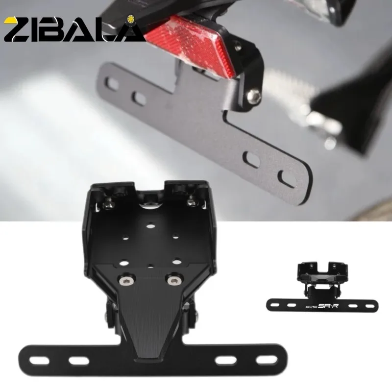 

License Plate Bracket For CFMOTO CF MOTO 675 SR R 675SR-R CF675SRR 2025 2024 Motorcycle Rear Tail Tidy Fender Eliminator Kit