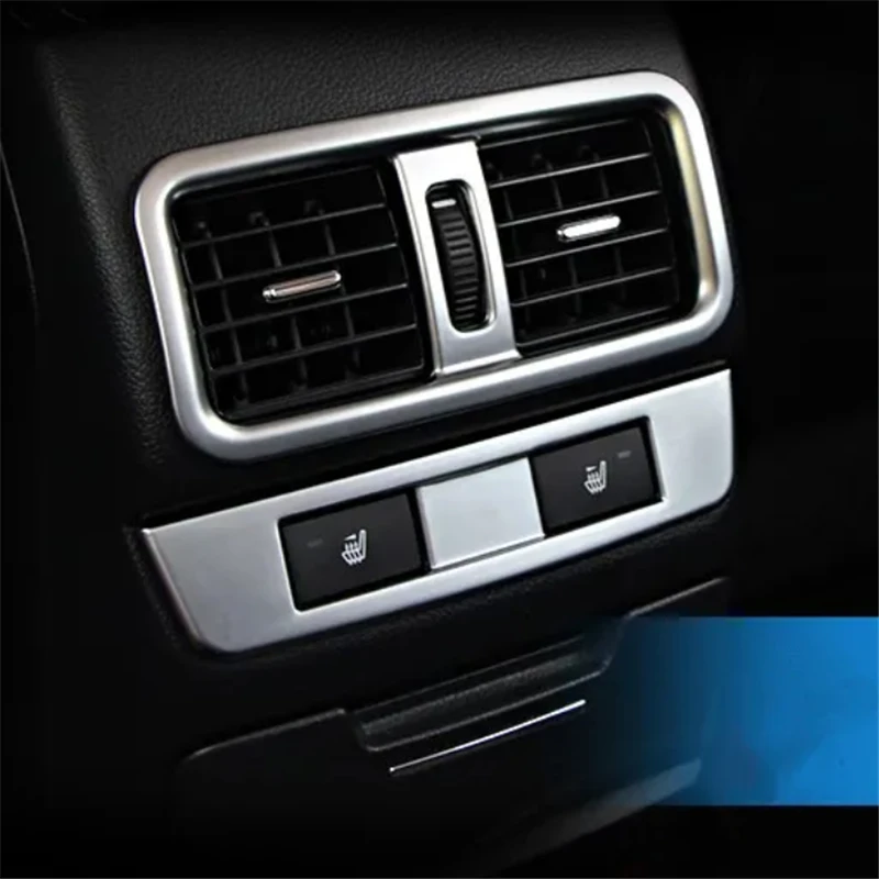 

WELKINRY For Subaru Outback BS 5th Gen 2015-2020 Car Console Tail Rear Seat A/C Air Conditioning Outlet Vent Heater Switch Trim