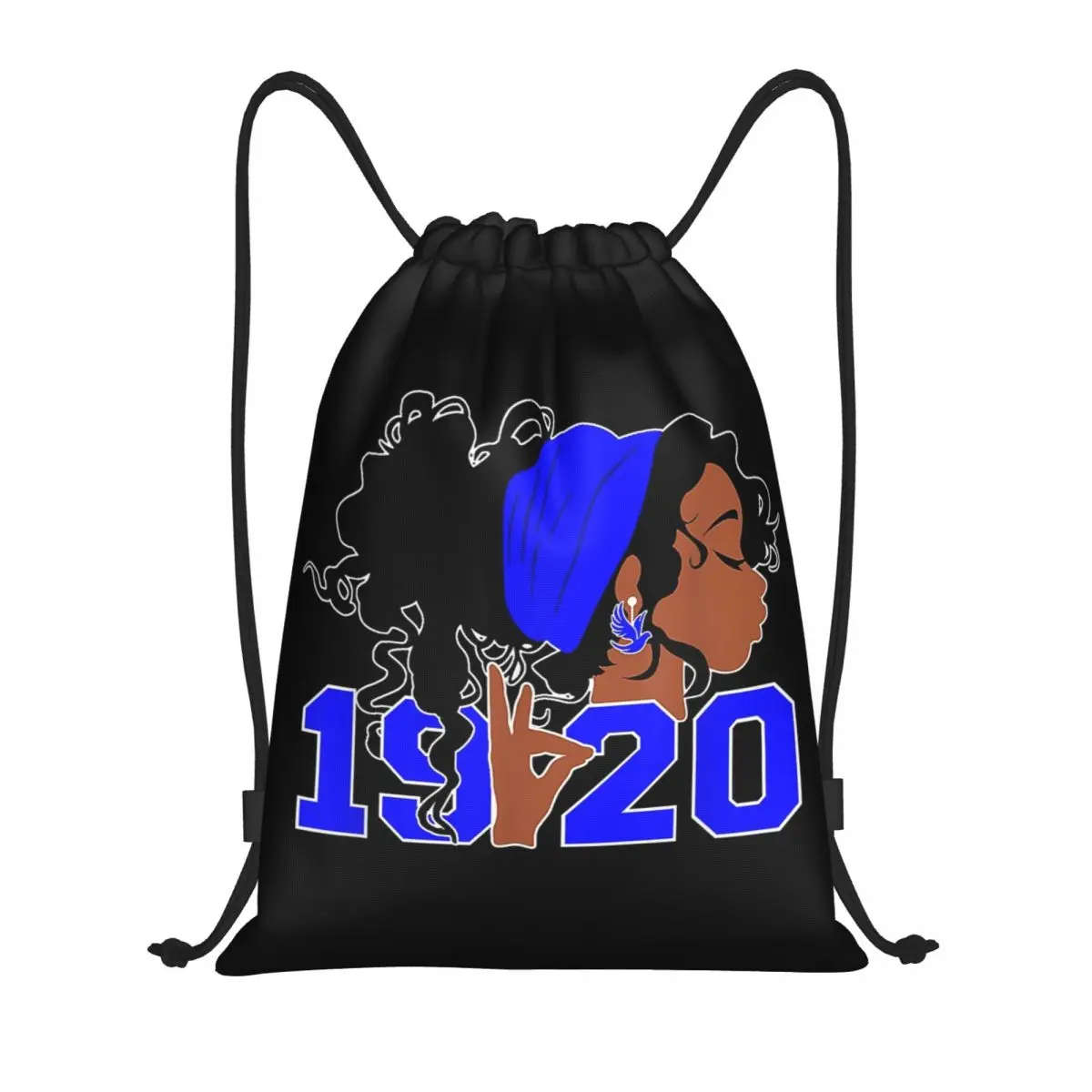 Zeta Phi Beta bolsa con cordón personalizada para compras, mochilas de Yoga para hombres y mujeres, deportes, gimnasio, Sackpack