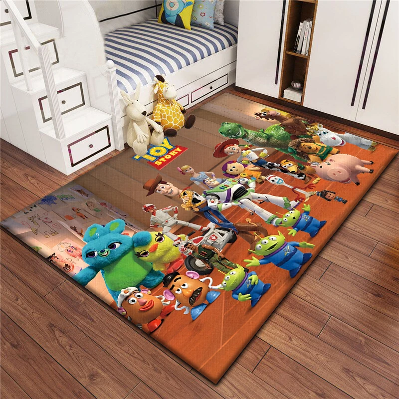 Buzz Lightyear The hottest anime cartoon Carpet, Living room Bedroom floor mat Kitchen mat Bedroom Mat,bedroom  birthday gift