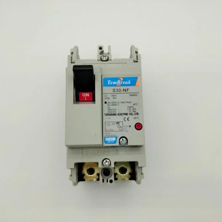 TERASAKI Molded Case Circuit Breaker S30-NF 2P 250VDC 10A