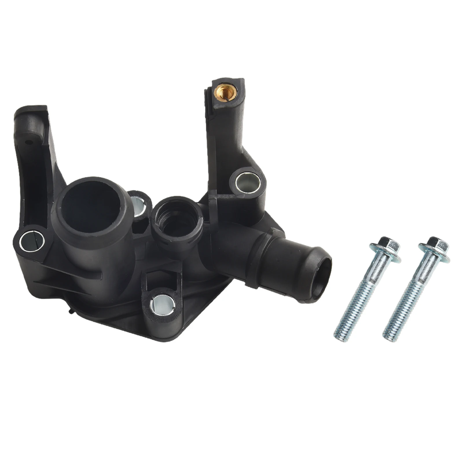 

Thermostat Housing Coolant Housing Plastic 1098780 1221325 1306056 Black Easy To Install For Ford Fiesta Focus