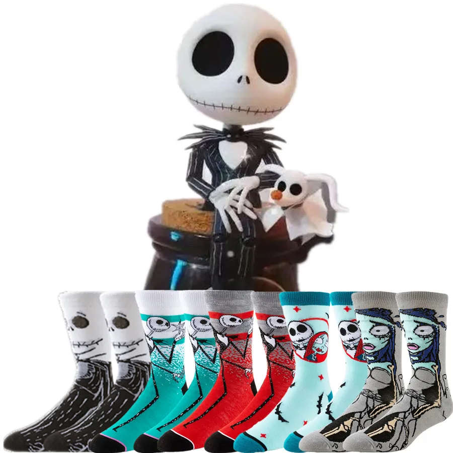 Potdemiel ديزني الكرتون أنيمي طاقم الجوارب للرجال النساء عيد الميلاد هالوين احتفالي اللمس الهيب هوب الجدة مضحك عارضة الجوارب