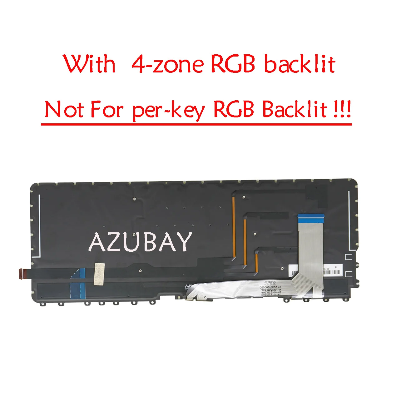 4-zone RGB Backlit Laptop Keyboard For HP OMEN MAX 16 inch Gaming Laptop PC 16-ah000 16-ak00 US English P10508-001 P32327-001