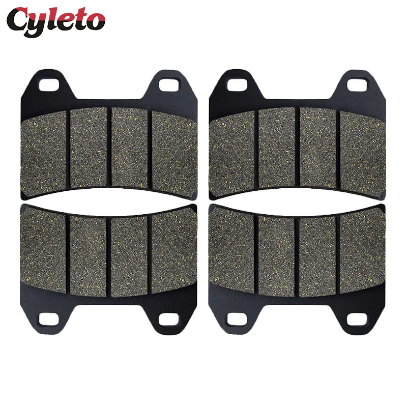 Cyleto Motorcycle Front or Rear Brake Pads for KTM 790 890 1050 1090 1190 1290 Super Adventure R 2015-2021