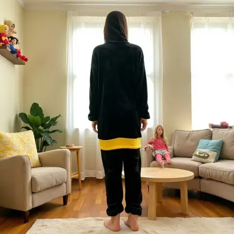 डीसी सुपरमैन बैटमैन क्रिएटिव एनीमे कार्टून पैटर्न नया ढीला आरामदायक मुलायम वन-पीस पजामा लाउंजवियर पुरुषों और महिलाओं के लिए 10 best sales सुपरमैन ड्रेस - №10