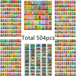 Complete Pack ACNH 504pcs Series 1+2+3+4+5+Welcome50pcs +San6pcs Animal Croxxing NFC Cards Work For NS Switch