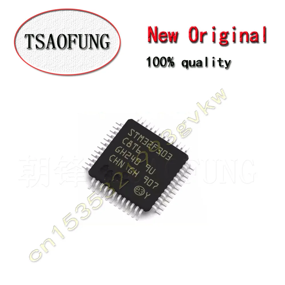 

5Pieces STM32F303C8T6 32F303C8T6 LQFP48 Electronic components Integrated circuit