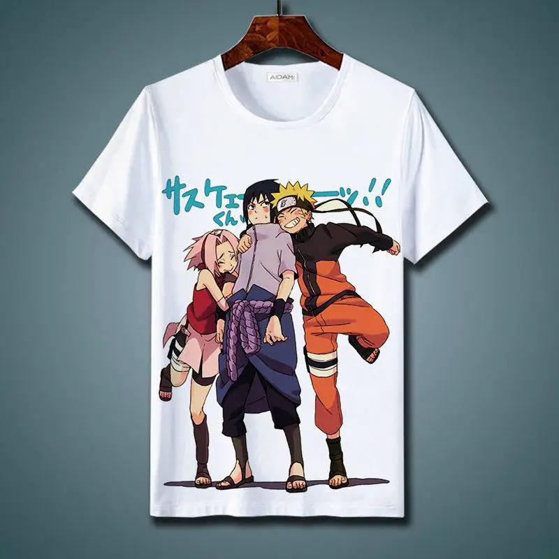 

Футболка с короткими рукавами в стиле Naruto X Uzumaki - Мужская свободная рубашка с 3D-принтом Uzumaki Nara и круглым вырезом - Летняя коллекция