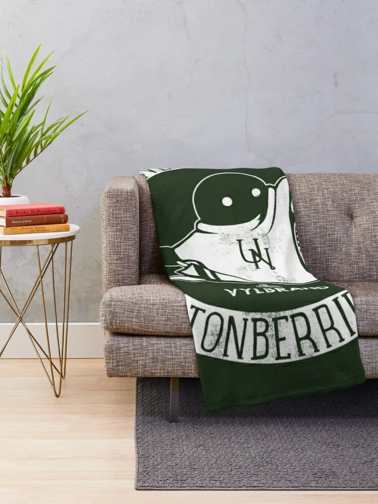 University of Nym TONBERRIES FFXIV Throw Blanket Plush Retros Weighted Vintage Blankets