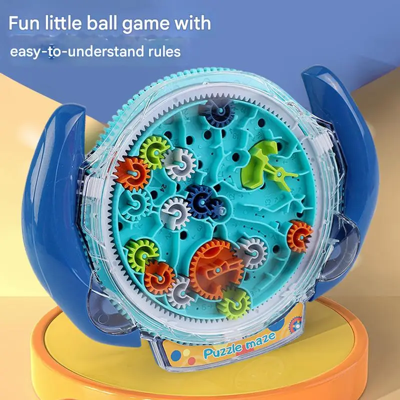 Disco labirinto de engrenagem infantil, interação pai-filho, pensamento ativo, coordenação mão-olho, bola de equilíbrio de palma, criativos inovadores