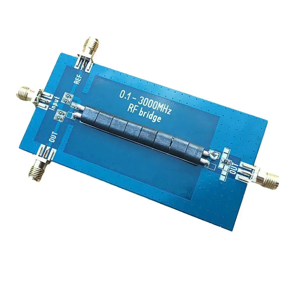 RF SWR Reflection Bridge 0.1-3000MHZ Aerial Analyzer VHF UHF VSWR Return Loss PCB Circuit Board SMA Reflective Bridge