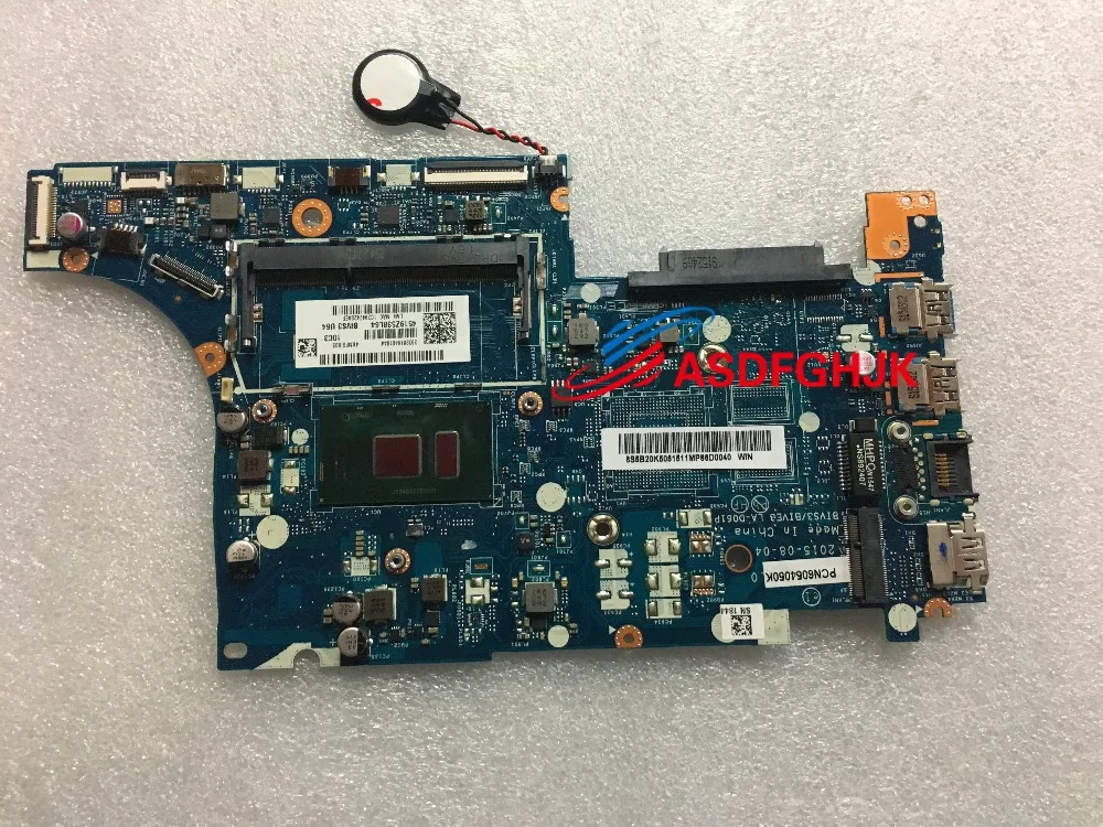 Original FOR LENOVO E31 - 80 Motherboard WITH SR2EY CPU B2VS3 BIVE3 LA-D061P 100% TESED OK