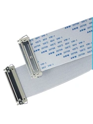 FIX 1.0MM Pitch Ribbon Cable AWM 20706 105C 60V VW-1/ 30 Pin Length 10/25/30/40/50CM Forward/Reverse Direction