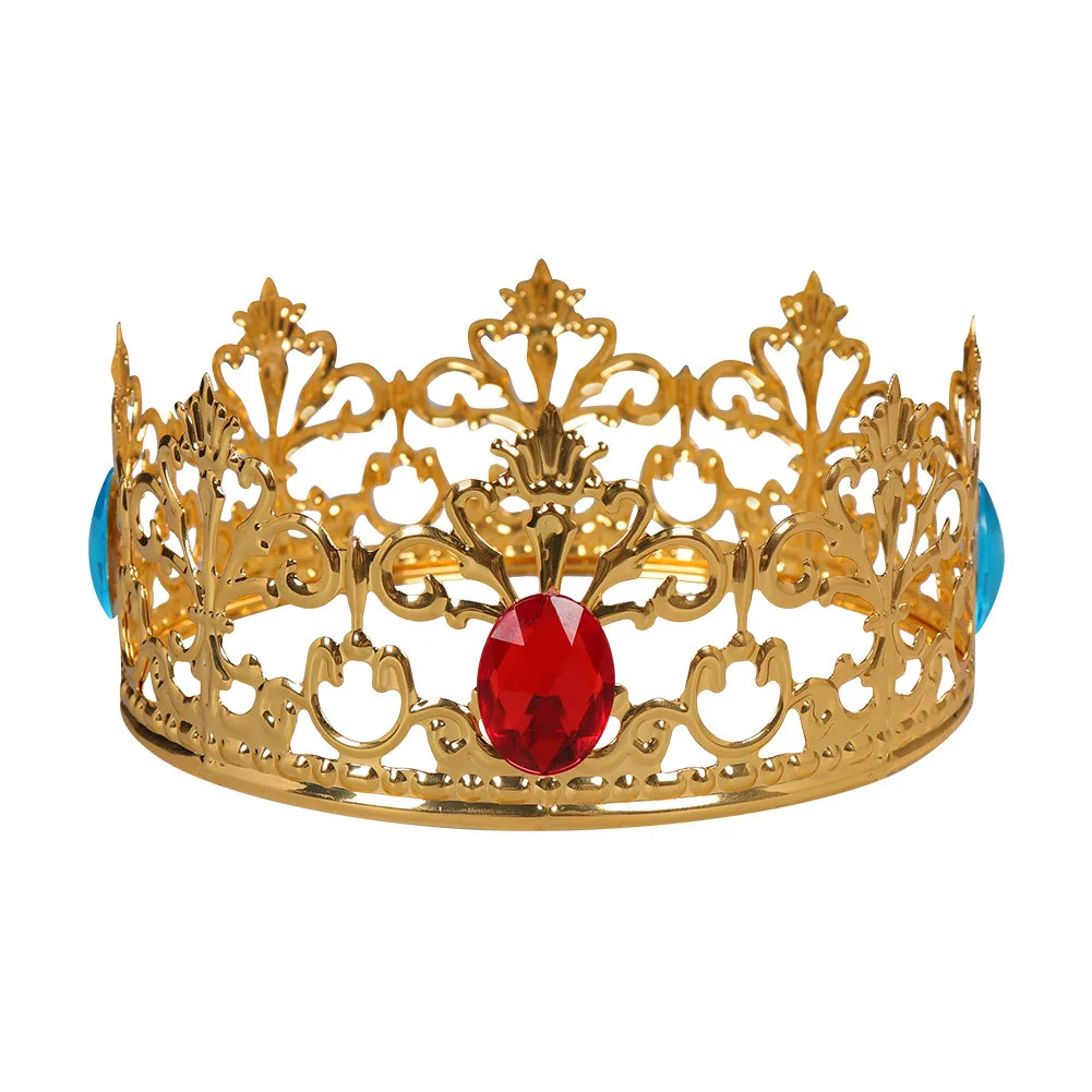 Princesa Cosplay Crown Headband para adultos e crianças, Peach Headwear para meninas, Headwear para o Carnaval, Traje para crianças, Chapéu para o Carnaval