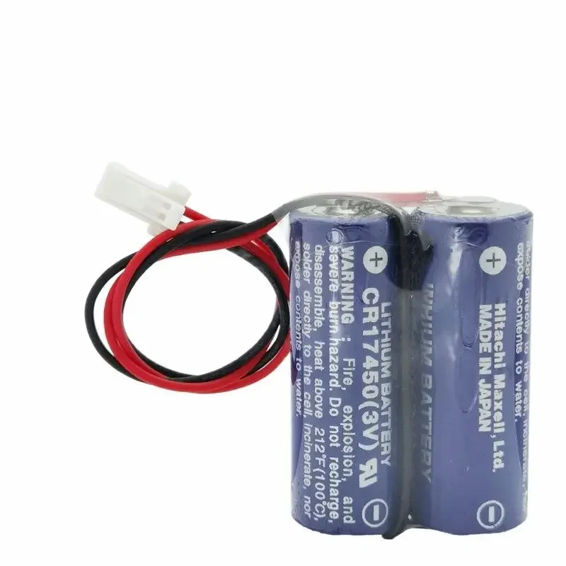 CR17450 3V 2600mAh PLC Non-Rechargeable Lithium Battery Pack