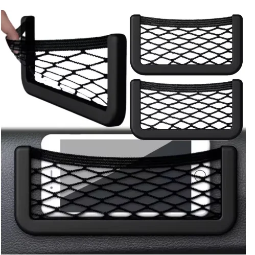 

1PC/2PCS Universal Car Organizer Storage Bag Auto Paste Net for Mercedes-Benz A B CLA GLA ML GL R Class W176 W245 W246 W251 W164
