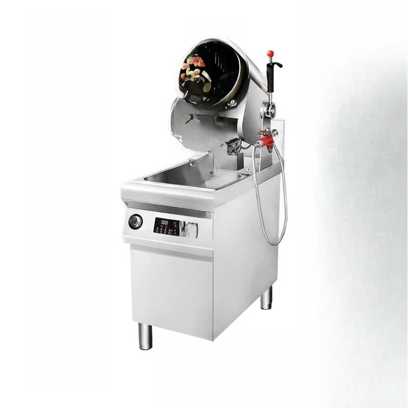 

Automatic rotating robot cooking machine gas robot rice frying machine large commercial cooking machine