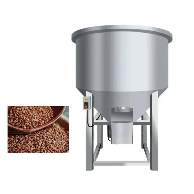 New Stainless Steel Poultry Feeding Mixer Grain Grinder Machine Animal Feed Mill