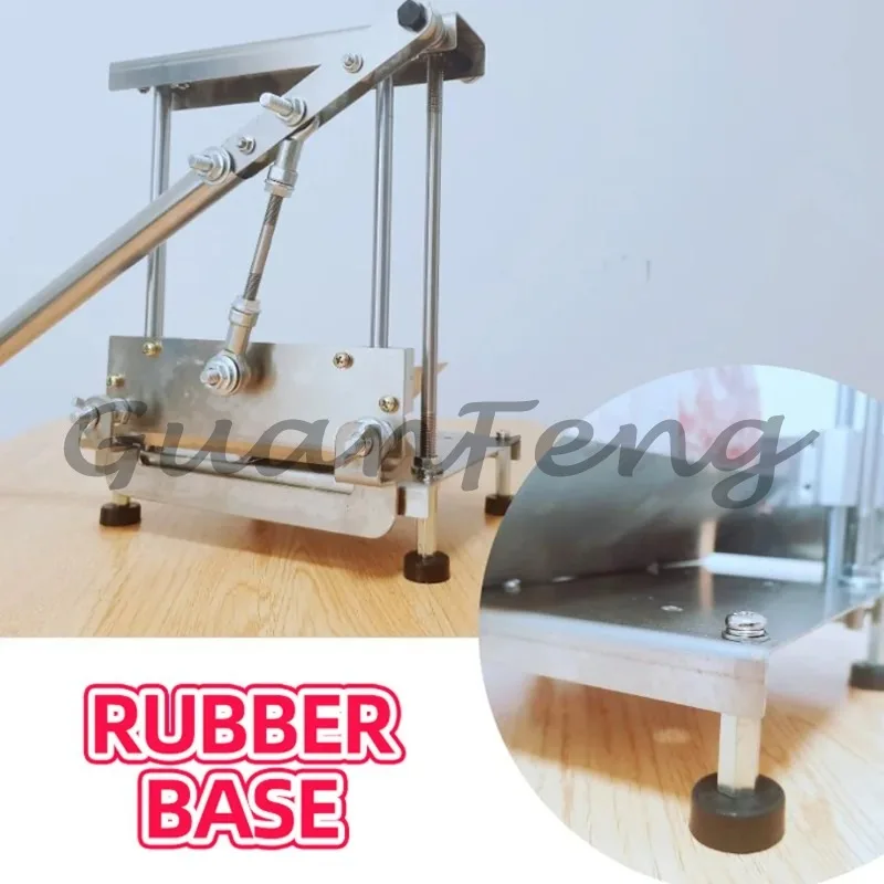 Manual lamb slicer, frozen meat slicer