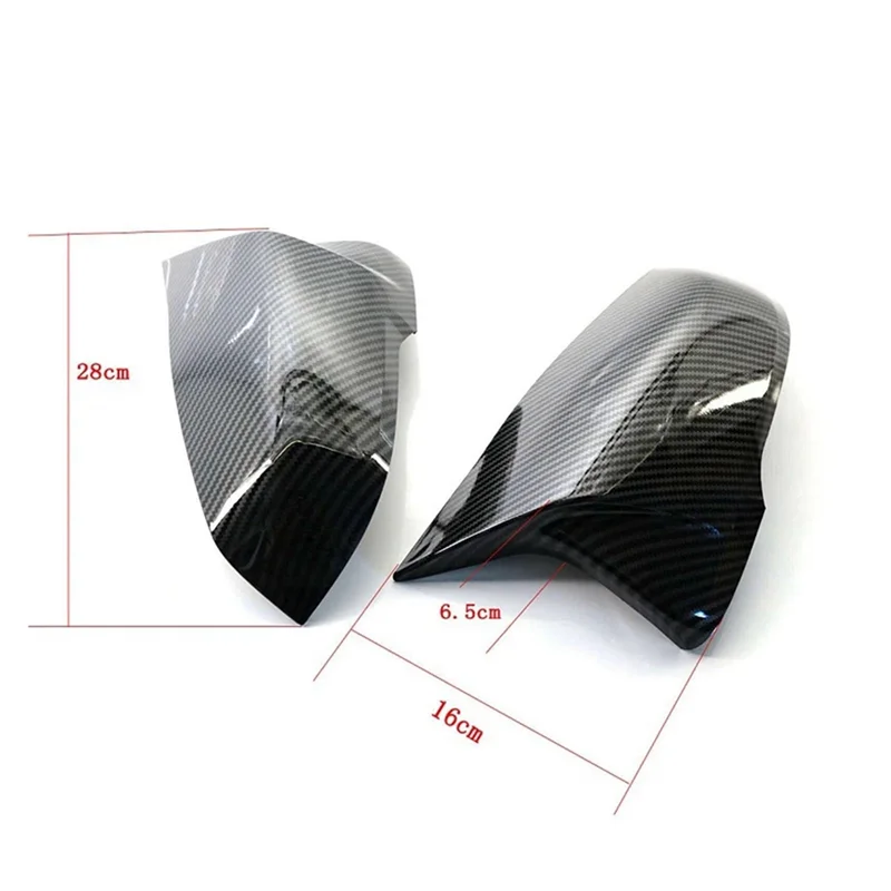 دائم مرآة الرؤية الخلفية قذيفة 51167386567 51167386568 لسيارات BMW 1 Series X1 F48 F49 X2 F39 Z4 F52 الكربون نمط قذيفة تعديل Sh