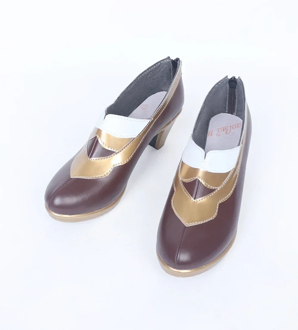 FGO destin Grand ordre Leonardo da Vinci Cosplay chaussures sur mesure Anime Costume chaussures pour les femmes