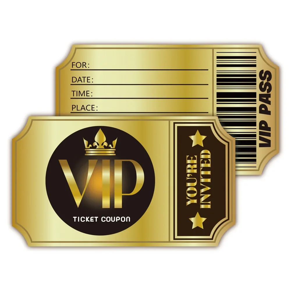 12 قطعة دعوات حفلات VIP وحفلات الزفاف وحفلات أعياد الميلاد ودعوة ورقية ومستلزمات الحفلات