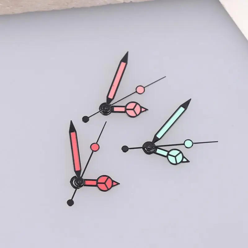 Green Luminous Watch Hands Fashion Watches Pointers For NH35/NH36 4R/7S Movements DIY Watch Parts Accessories
