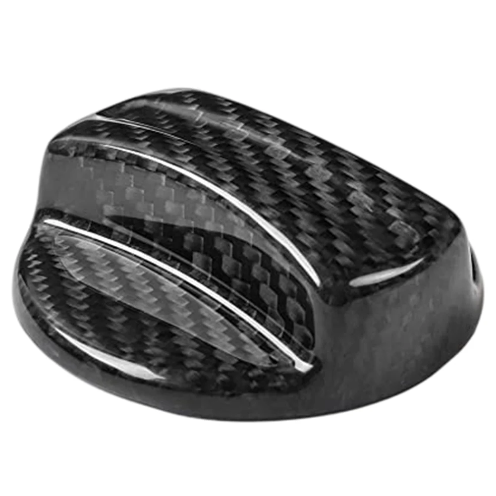 Dry Carbon Cap Carbon Fiber Fuel Cap Seamless Integration Stick-on Installation Luxurious Touch For BMW F15 F30