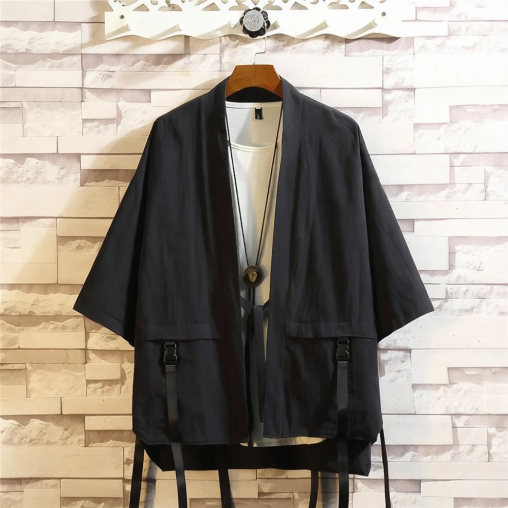 Japanisches Kimono-Hemd für He – Street Fashion Kimono Bewertung und Preis