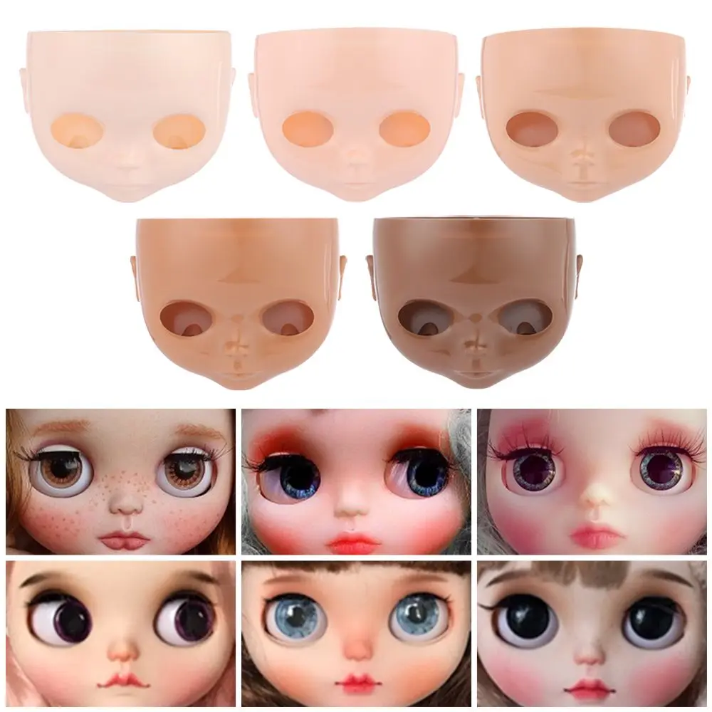 DIY Doll Makeup Changing Tool Hands No Makeup Face Shell Common Muscle Transparent Muscle Practice Model