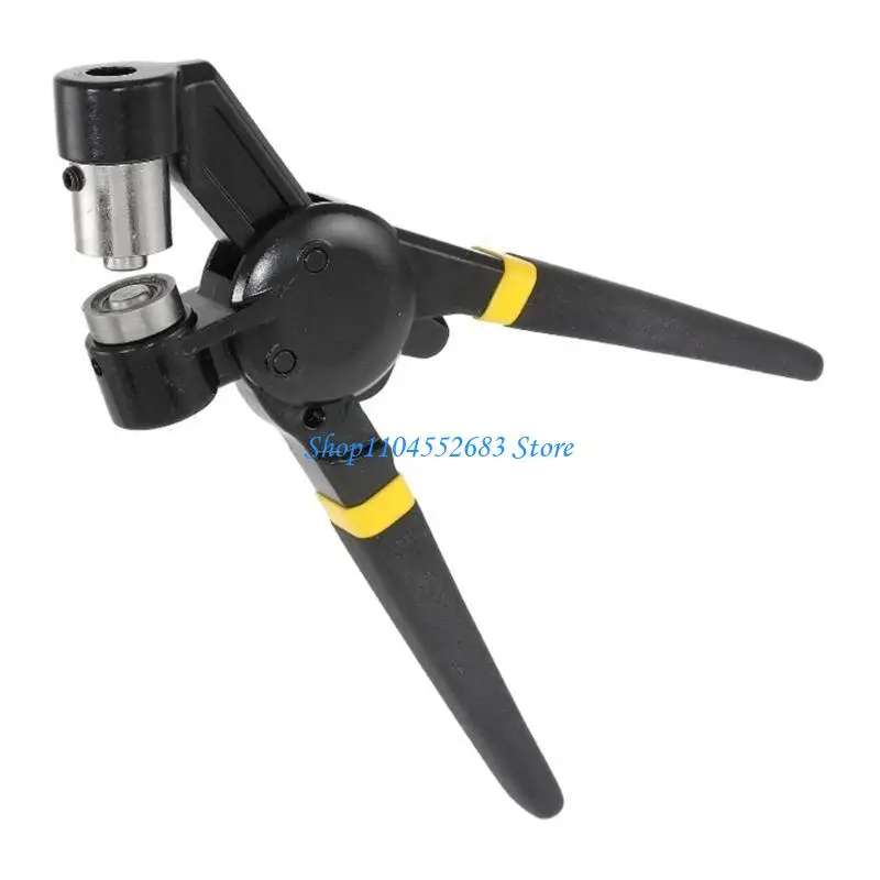

Y6GD Heavy Duty Grommet Tool Handheld Manual Eyelet Tool Press Pliers for Leather Canvas Fabric Accessories