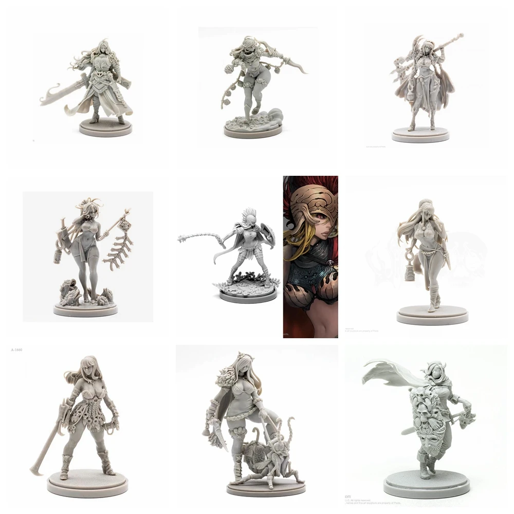 Resin Model Kit Dead Kingdom Goddess Collection 02（9 styles）