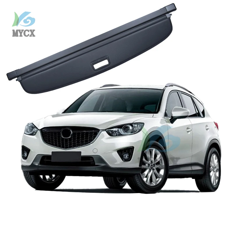 

Car Interior Rear Trunk Cargo Luggage Cover Security Shade Shield Curtain Retractable Cargo Cover For Mazda CX-5 CX5 2013-2020