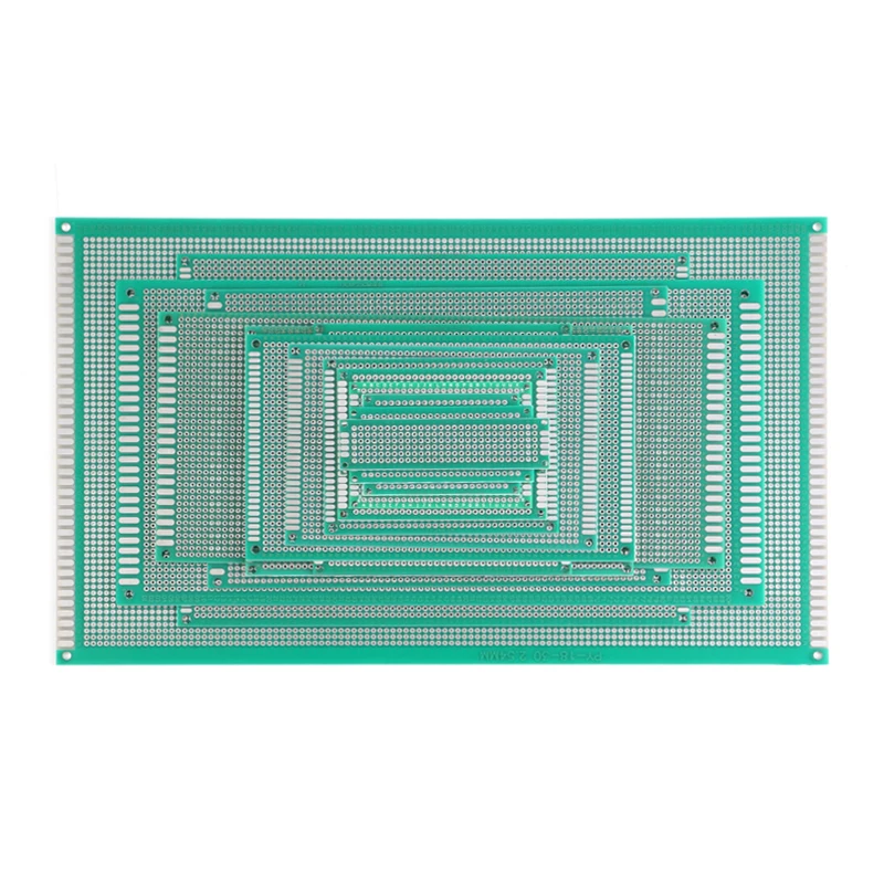 واحد/مزدوج الوجهين PCB العالمي لوحة دوائر كهربائية مطبوعة 20*30 15*20 12*18 10*15 10*10 8*12 6*8 2*8 4*6 7*9 سنتيمتر لوحة اللوح