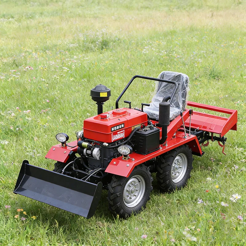 

Customized High Performance Small Plowing Tractor, Rotary Tiller & Wheel Type Micro Tiller for Four Wheel Tractor