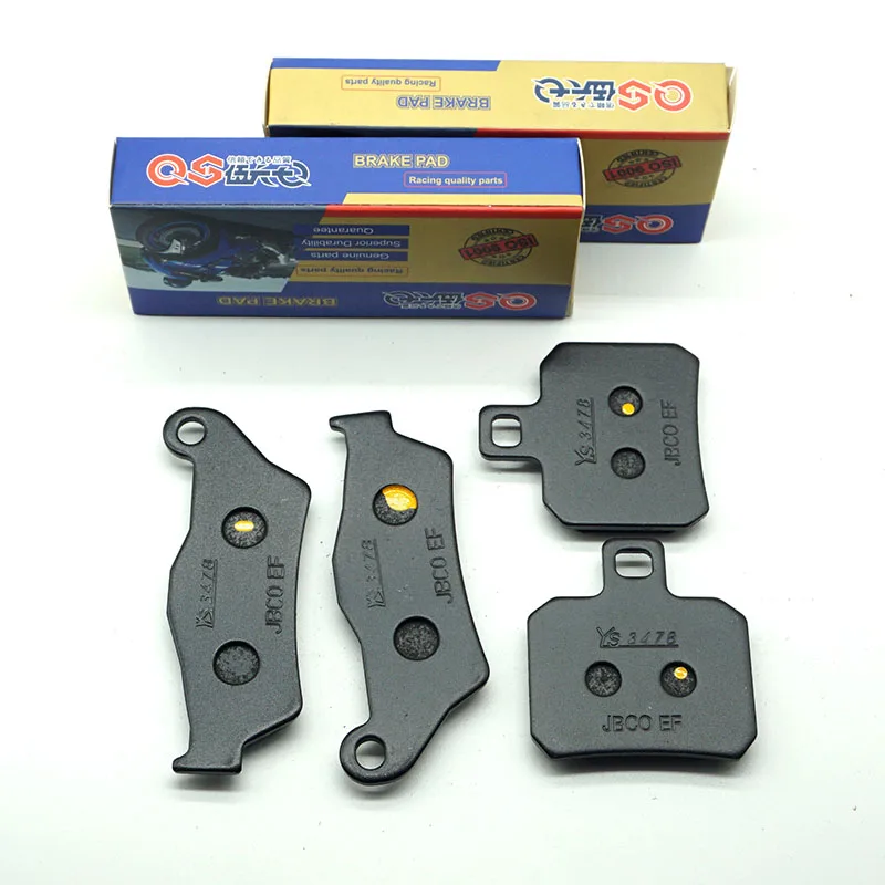 Pastillas de freno delanteras y traseras para motocicleta, para YAMAHA XQ125N Maxster 2001-2003 YP125 Majesty 125 2001-2009 X Max 2006-2009 XQ150N XQ 150