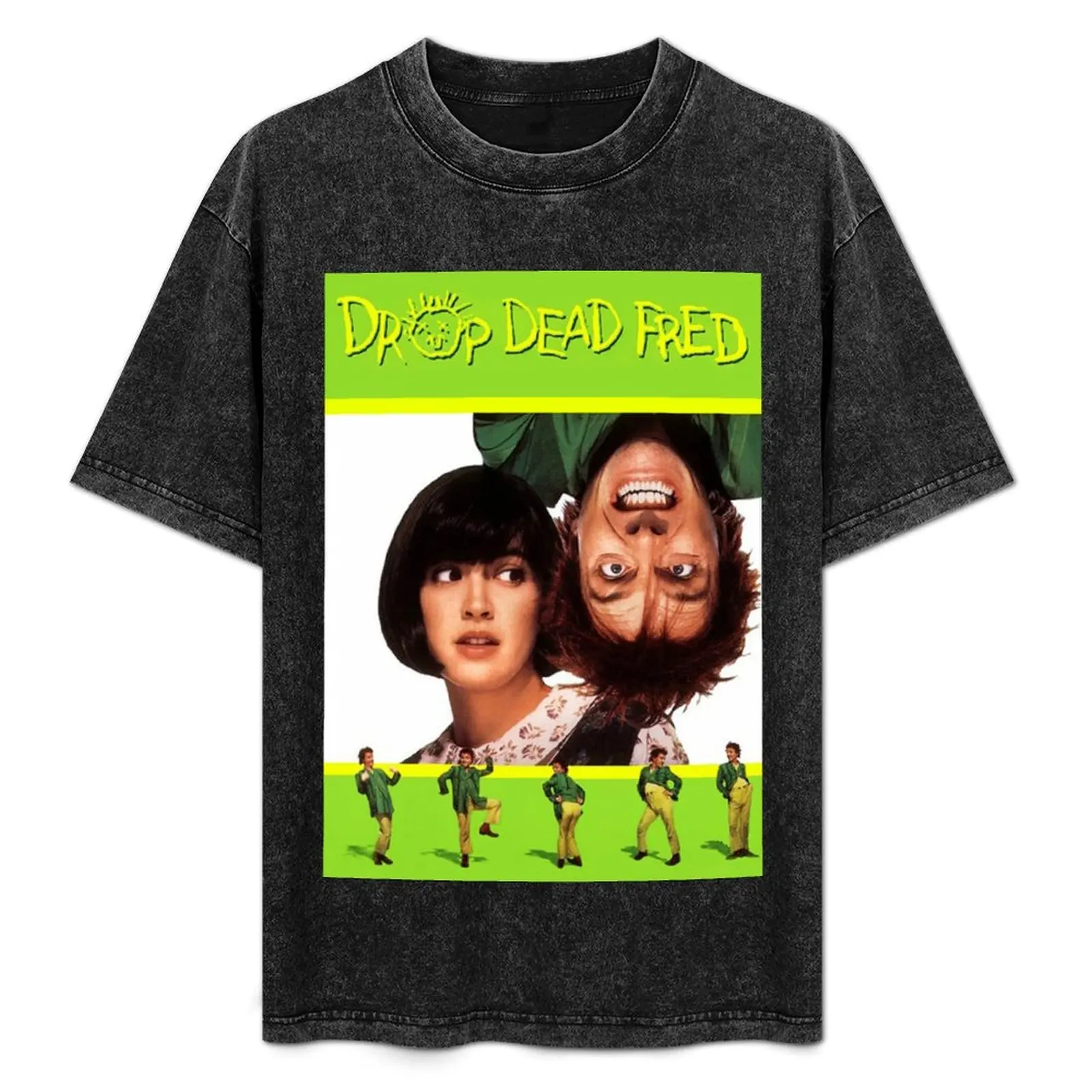 Drop Dead Fred Movie Poster T-Shirt anime stuff vintage clothes plain t shirts men