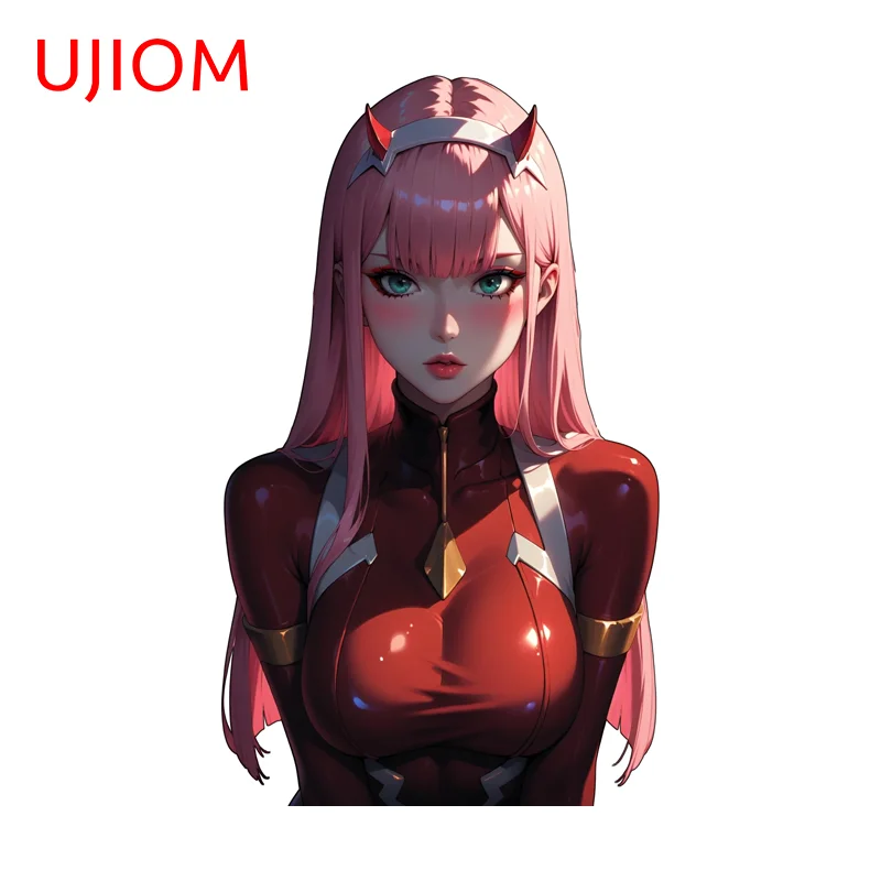 UJIOM Power Seductive Girl Wall Sticker Premium Creative Design High Quality Scratch Proof Decal Adhesive Refrigerator Decor