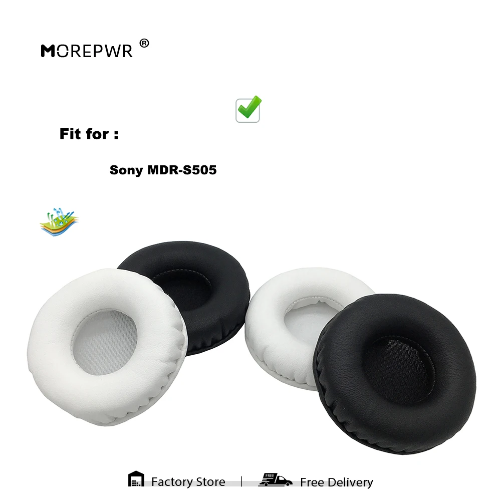 

Replacement Ear Pads for Sony MDR-S505 MDR S505 S-505 S 505 Headset Parts Leather Cushion Velvet Earmuff Headset Sleeve Cover