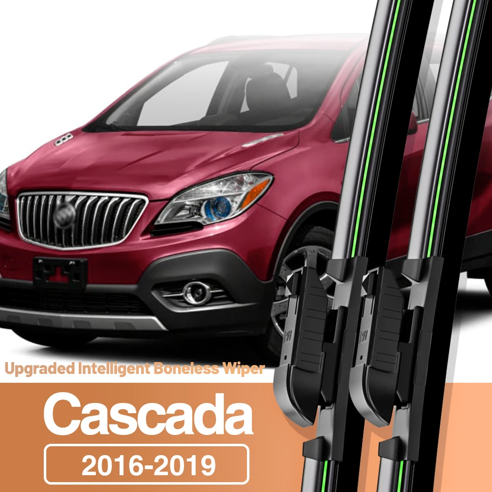 

2pcs For Buick Cascada 2016-2019 Front Windshield Wiper Blades Windscreen Window Accessories 2017 2018