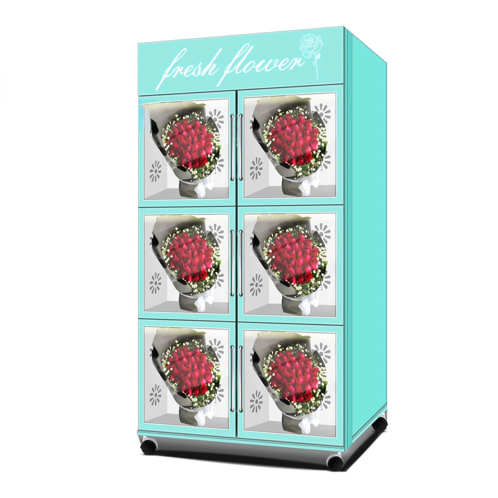 Keep Flower Fresh Vending Machine Long Time Preserve Flower Vending Machine With Big Size Locker Space