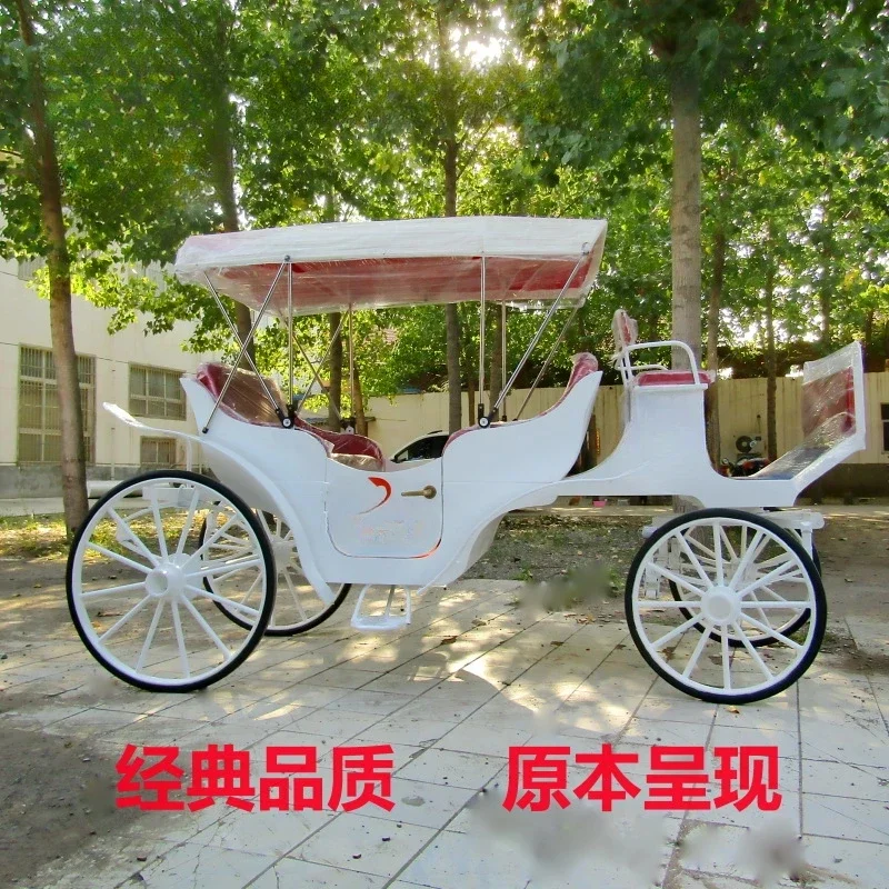 Selected Good Items 2025 European-style Sightseeing Open-top European Wedding Wedding Royal Carriage